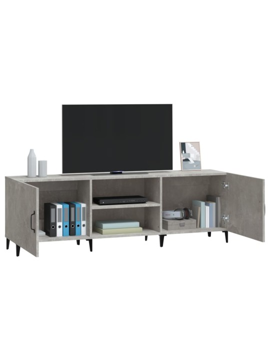 TV skříňka betonově šedá 150 x 30 x 50 cm kompozitní dřevo
