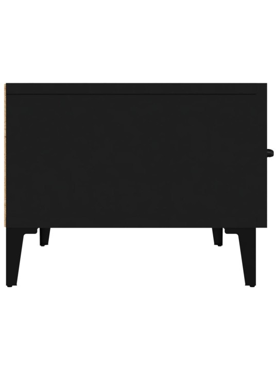 TV skříňka černá 150 x 34,5 x 30 cm kompozitní dřevo