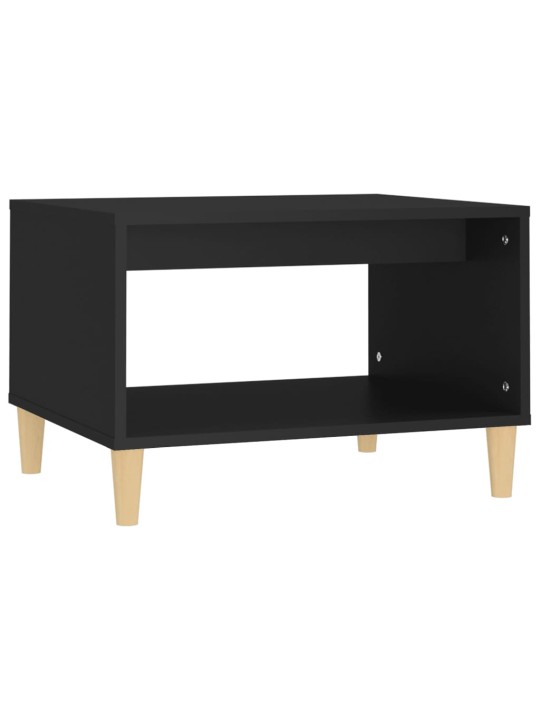 Konferenční stolek černý 60x50x40 cm kompozitní dřevo