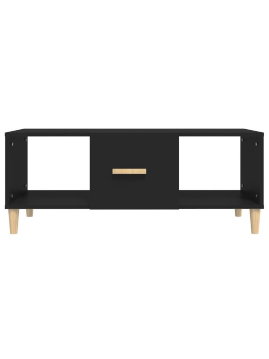 Konferenční stolek černý 102 x 50 x 40 cm kompozitní dřevo