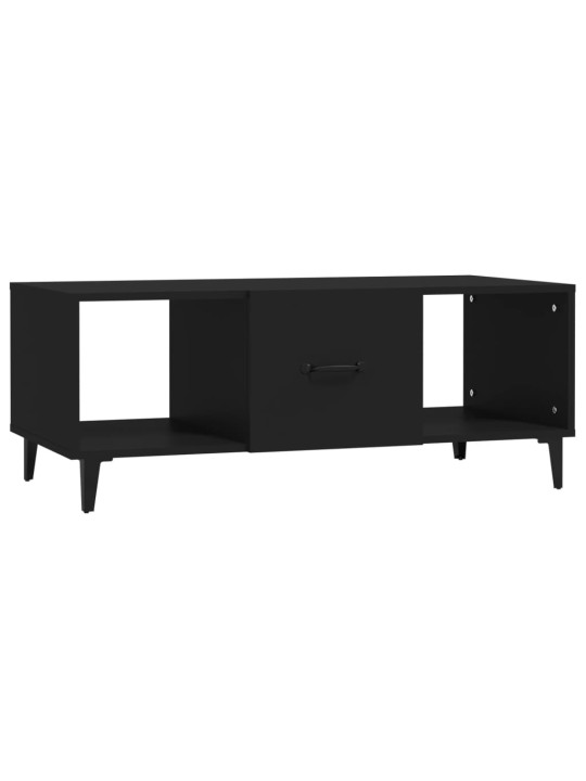 Konferenční stolek černý 102 x 50 x 40 cm kompozitní dřevo