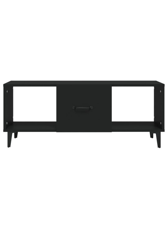 Konferenční stolek černý 102 x 50 x 40 cm kompozitní dřevo