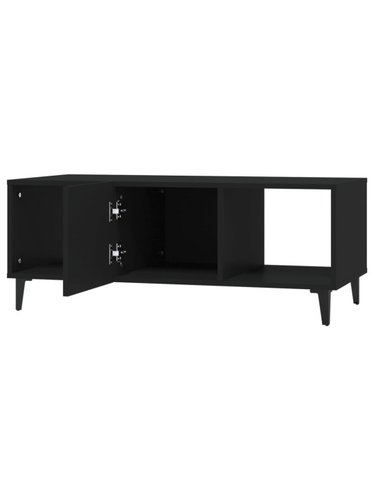 Konferenční stolek černý 102 x 50 x 40 cm kompozitní dřevo