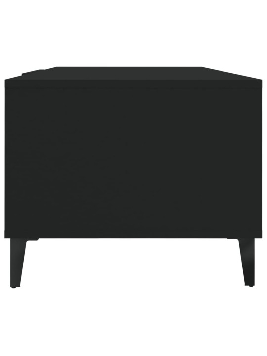 Konferenční stolek černý 102 x 50 x 40 cm kompozitní dřevo