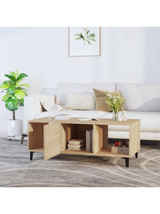 Konferenční stolek dub sonoma 102 x 50 x 40 cm kompozitní dřevo