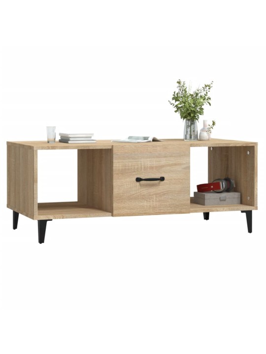 Konferenční stolek dub sonoma 102 x 50 x 40 cm kompozitní dřevo