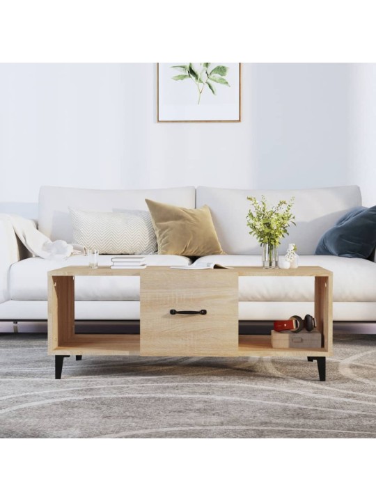 Konferenční stolek dub sonoma 102 x 50 x 40 cm kompozitní dřevo
