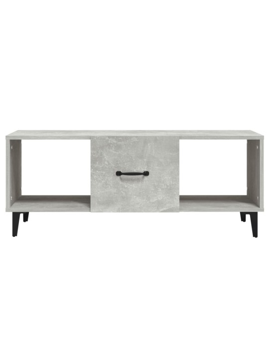 Konferenční stolek betonově šedý 102x50x40 cm kompozitní dřevo
