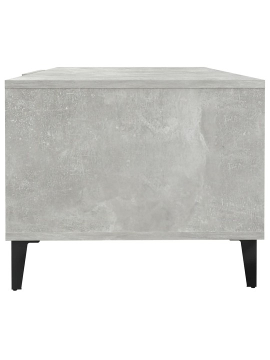 Konferenční stolek betonově šedý 102x50x40 cm kompozitní dřevo