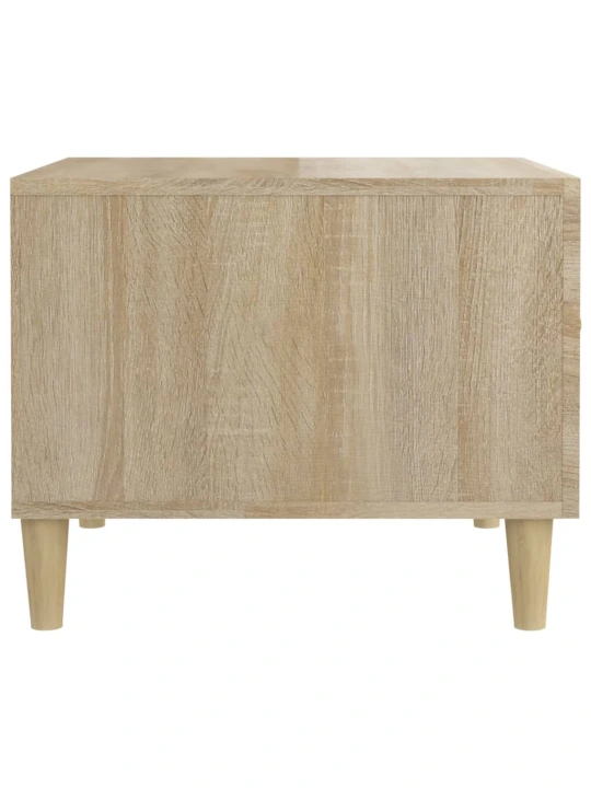 Konferenční stolky 2 ks dub sonoma 50x50x40 cm kompozitní dřevo