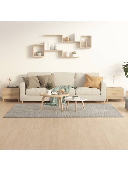 Konferenční stolky 2 ks dub sonoma 50x50x40 cm kompozitní dřevo