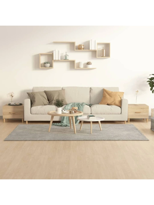 Konferenční stolky 2 ks dub sonoma 50x50x40 cm kompozitní dřevo