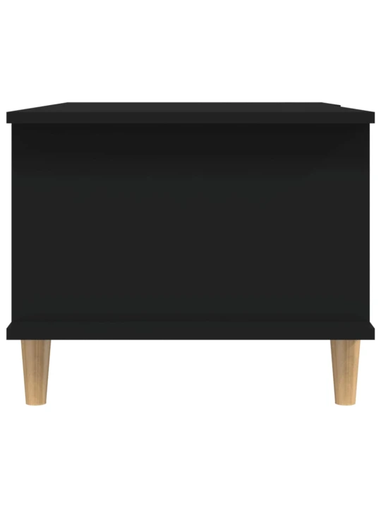 Konferenční stolek černý 90 x 50 x 40 cm kompozitní dřevo