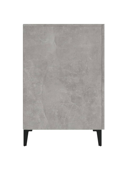 Psací stůl betonově šedý 140 x 50 x 75 cm kompozitní dřevo