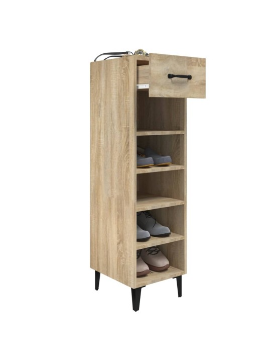 Botník dub sonoma 30 x 35 x 105 cm kompozitní dřevo