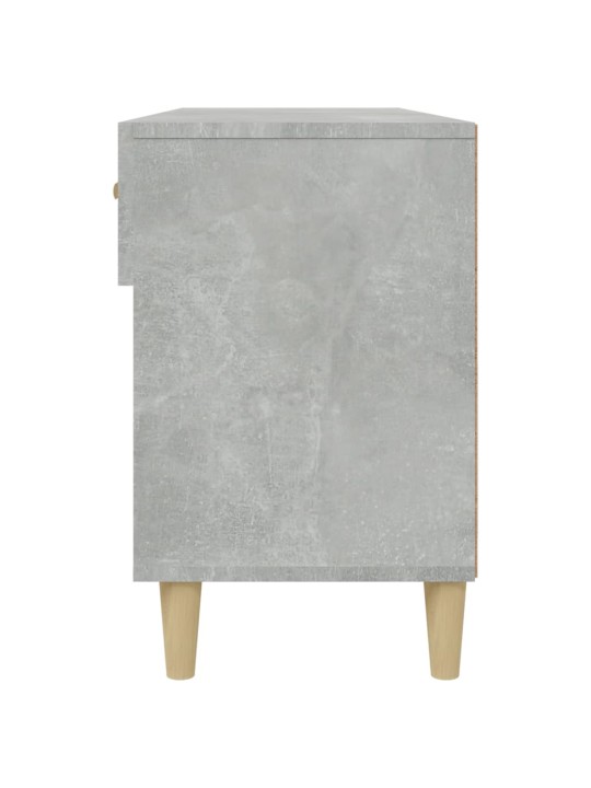 Botník betonově šedý 102 x 35 x 55 cm kompozitní dřevo
