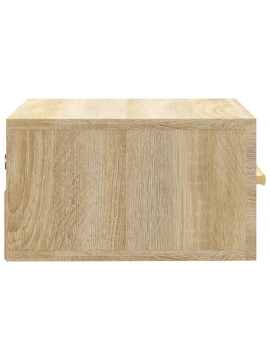 Nástěnné noční stolky 2 ks dub sonoma 35 x 35 x 20 cm