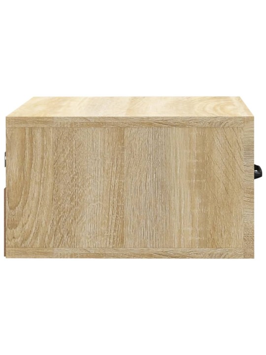 Nástěnné noční stolky 2 ks dub sonoma 35 x 35 x 20 cm