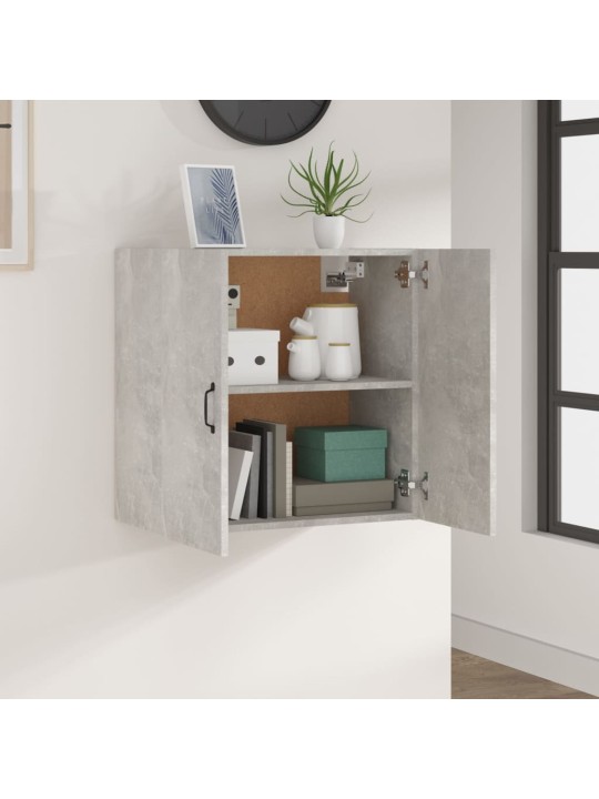 Nástěnná skříňka betonově šedá 60 x 31 x 60 cm kompozitní dřevo