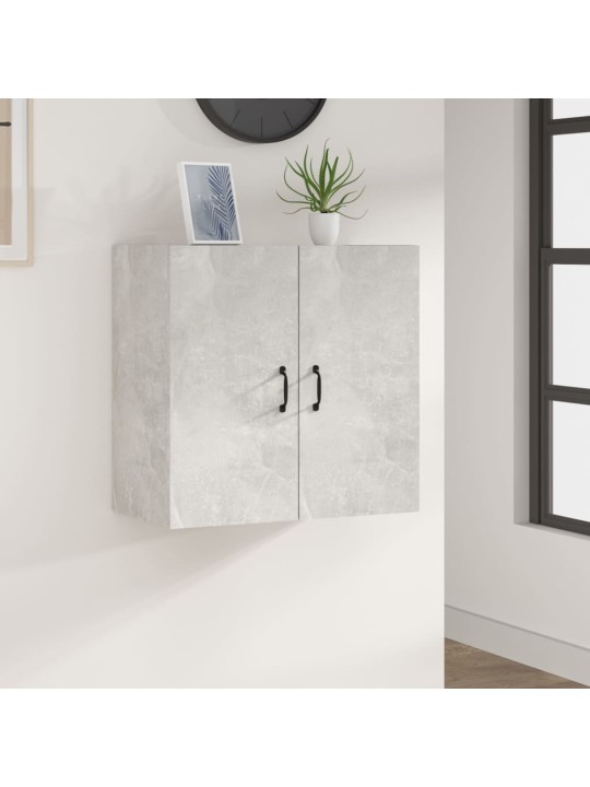 Nástěnná skříňka betonově šedá 60 x 31 x 60 cm kompozitní dřevo
