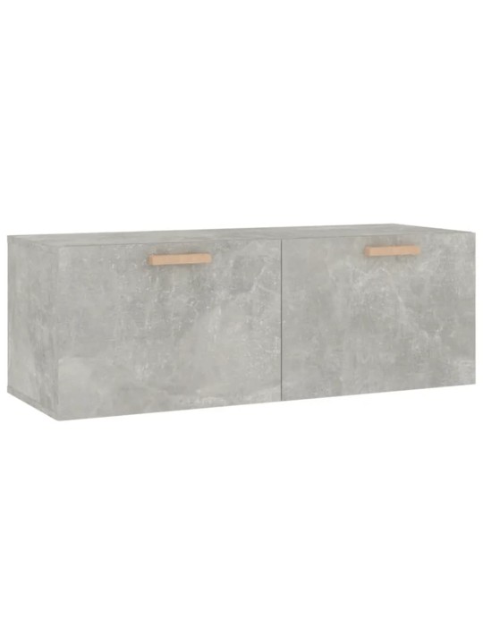 Nástěnná skříňka betonově šedá 100x36,5x35 cm kompozitní dřevo