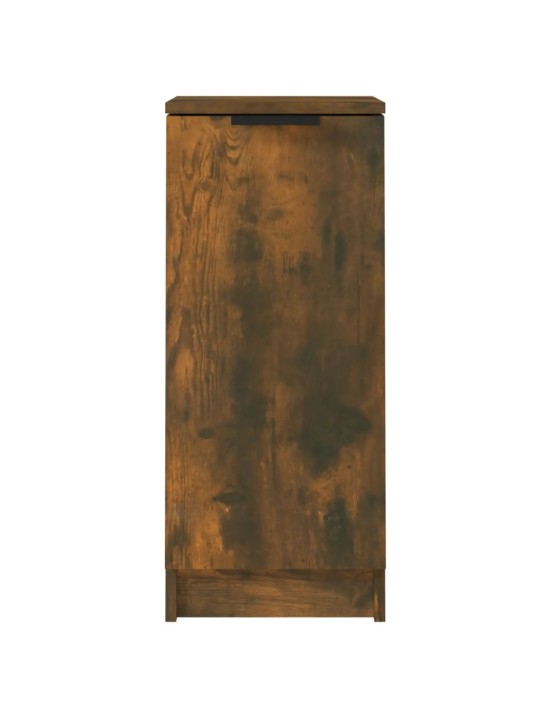 Příborníky 2 ks kouřový dub 30 x 30 x 70 cm kompozitní dřevo