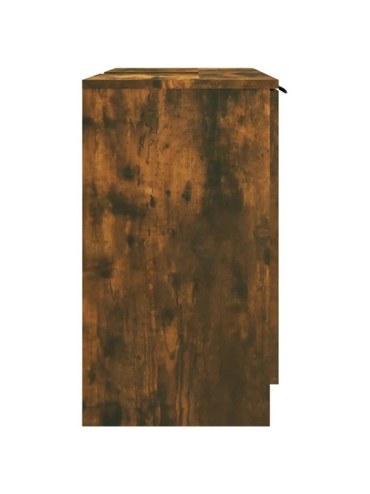 Koupelnová skříňka kouřový dub 64,5x33,5x59 cm kompozitní dřevo