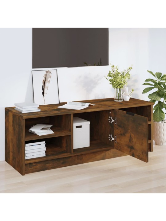 TV skříňka kouřový dub 102 x 35,5 x 36,5 cm kompozitní dřevo