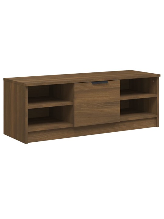 TV skříňka hnědý dub 102 x 35,5 x 36,5 cm kompozitní dřevo
