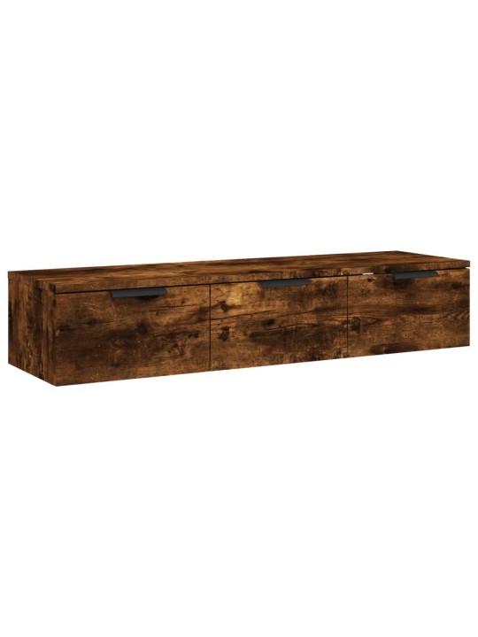 Nástěnná skříňka kouřový dub 102 x 30 x 20 cm kompozitní dřevo