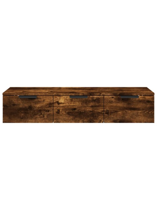 Nástěnná skříňka kouřový dub 102 x 30 x 20 cm kompozitní dřevo