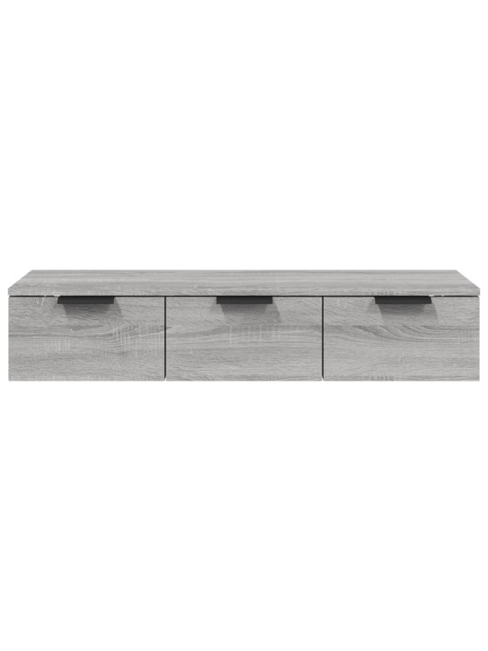 Nástěnná skříňka šedá sonoma 102 x 30 x 20 cm kompozitní dřevo