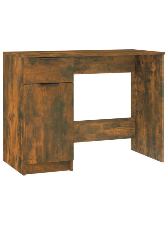 Psací stůl kouřový dub 100 x 50 x 75 cm kompozitní dřevo