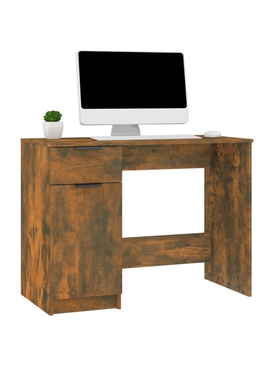 Psací stůl kouřový dub 100 x 50 x 75 cm kompozitní dřevo