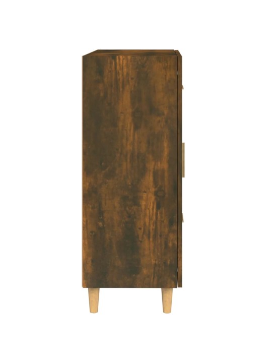 Příborník kouřový dub 69,5 x 34 x 90 cm kompozitní dřevo