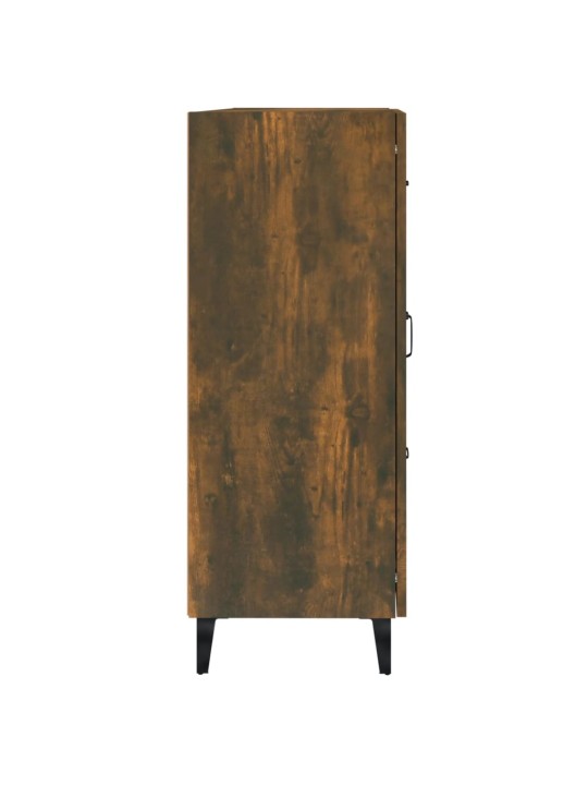 Příborník kouřový dub 69,5 x 34 x 90 cm kompozitní dřevo