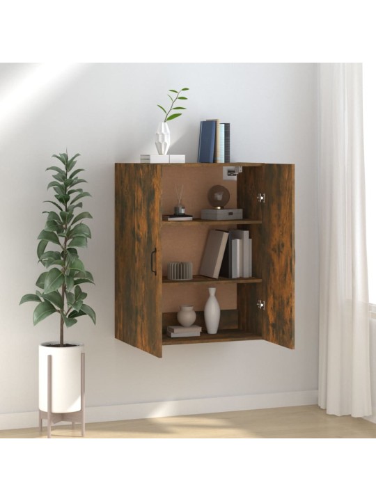 Závěsná skříňka kouřový dub 69,5 x 34 x 90 cm kompozitní dřevo