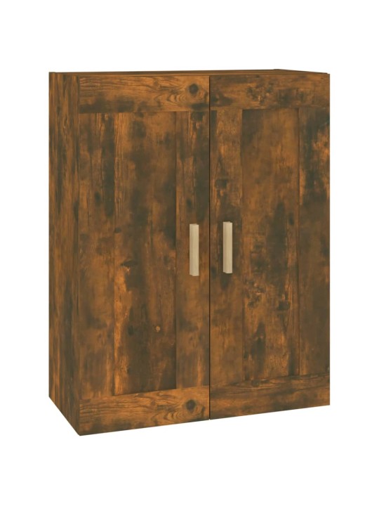Nástěnná skříňka kouřový dub 69,5x32,5x90 cm kompozitní dřevo