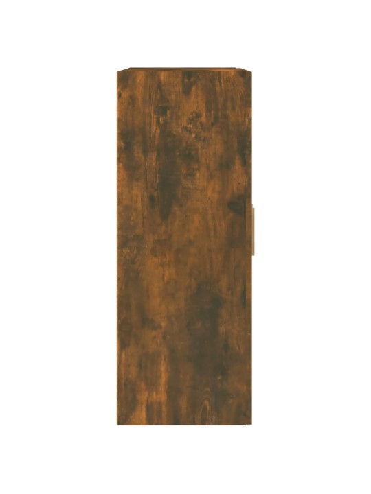 Nástěnná skříňka kouřový dub 69,5x32,5x90 cm kompozitní dřevo