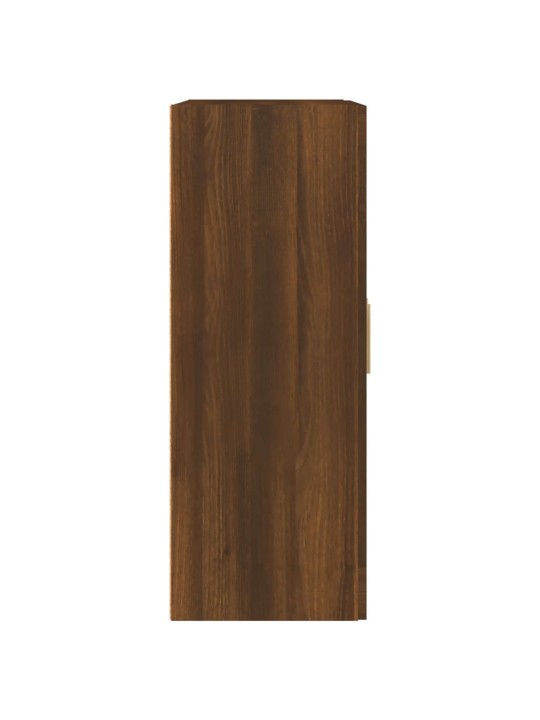 Nástěnná skříňka hnědý dub 69,5 x 32,5 x 90 cm kompozitní dřevo