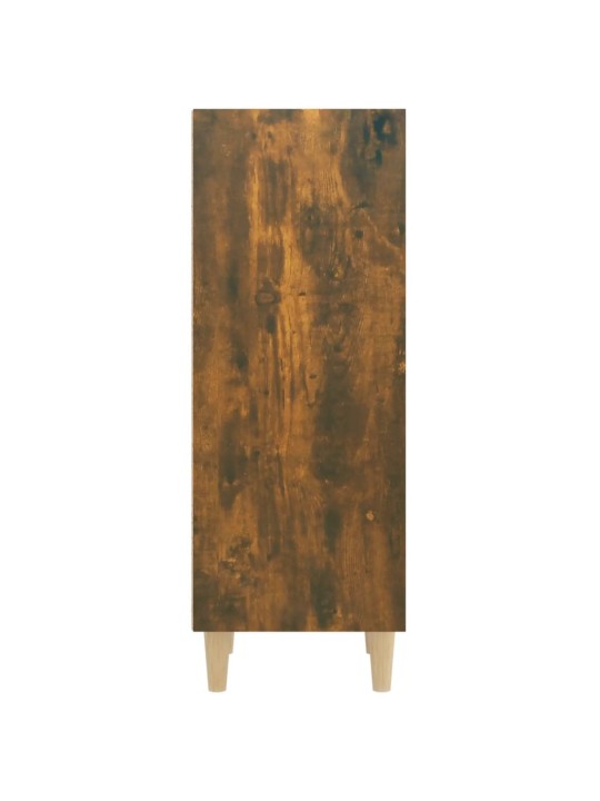 Příborník kouřový dub 34,5 x 32,5 x 90 cm kompozitní dřevo