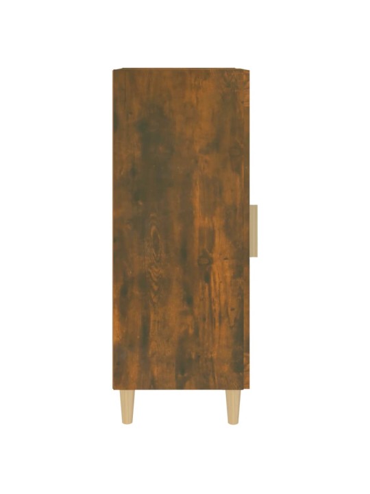Příborník kouřový dub 34,5 x 34 x 90 cm kompozitní dřevo