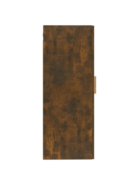 Nástěnná skříňka kouřový dub 35 x 34 x 90 cm kompozitní dřevo