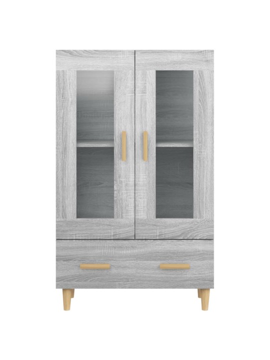 Komoda šedá sonoma 70 x 31 x 115 cm kompozitní dřevo