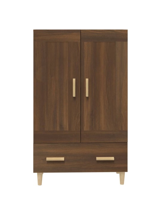 Komoda hnědý dub 70 x 31 x 115 cm kompozitní dřevo