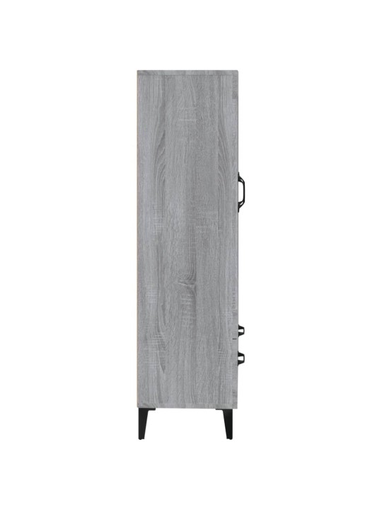 Komoda šedá sonoma 70 x 31 x 115 cm kompozitní dřevo