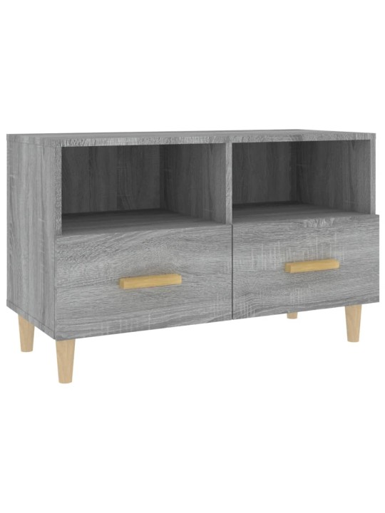 TV skříňka šedá sonoma 80 x 36 x 50 cm kompozitní dřevo