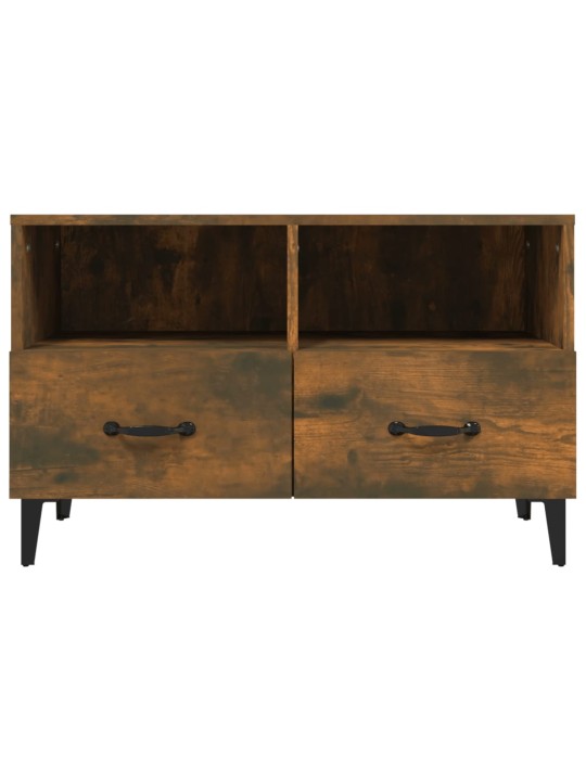 TV skříňka kouřový dub 80 x 36 x 50 cm kompozitní dřevo