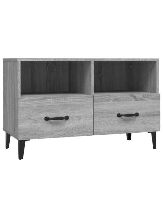 TV skříňka šedá sonoma 80 x 36 x 50 cm kompozitní dřevo