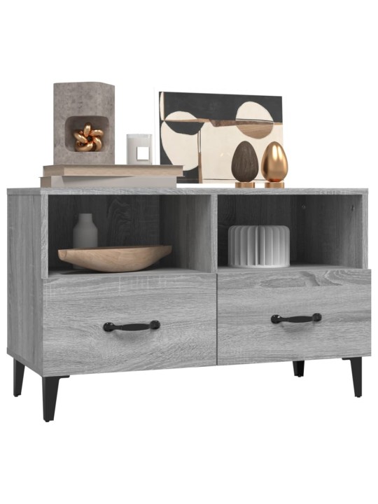 TV skříňka šedá sonoma 80 x 36 x 50 cm kompozitní dřevo